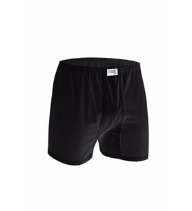 Seher 6 Adet Siyah Renk Paçalı Boxer (Siyah)