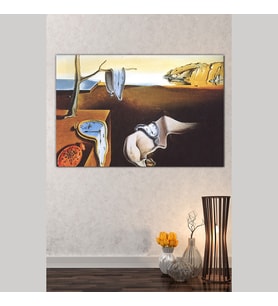 Eriyen Saatler Salvador Dali Kanvas Tablo