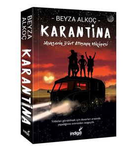 Karantina - Beyza Alkoç Ciltli Kitap İndigo Yayınları ile Türkiye Menşeli