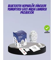 Bluetooth Bağlantılı Dinozor Yıldız Projektör Gece Lambası Ve Uyku Yardımcısı
