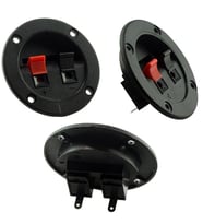 İKİLİ YUVARLAK HOPARLÖR TERMİNALİ (İÇ ÇAPI:4CM / DIŞ ÇAPI: 6.5CM)