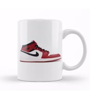 Jordan 1 Mid Chicago Gs Kupa Bardak Porselen