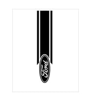 Ford İçin Uyumlu Aksesuar Oto Kaput Sticker