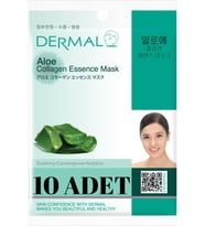 DERMAL Yatıştırıcı ve Nemlendirici Aloe Özlü Kolajen Maske X10 Adet