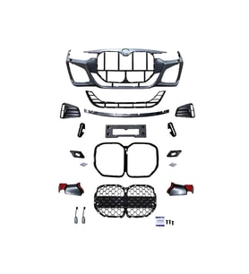 BMW F32+LCI 2013-2020 Komple Tampon Ön F Yık Lı PDCli Panj Lu M Tech G22 Style A51119854247S1 Wender