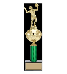 ODAK KUPA - Figürlü Kupalar - Voleybol Kadın Figürlü Kupalar FG-049 B - 40 cm