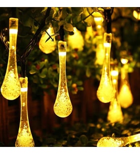 SU DAMLASI GÜN IŞIĞI LED IŞIK 7 METRE 49LED 220V EKLEMELİ NOEL AĞACI IŞIĞI