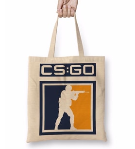 Counter Strike Cs Go Bez Çanta Uzun Saplı
