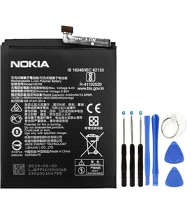 Nokia 3.1 Plus Batarya Pil He376 + Tamir Seti