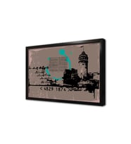 Galata Çerçeveli Mdf Tablo