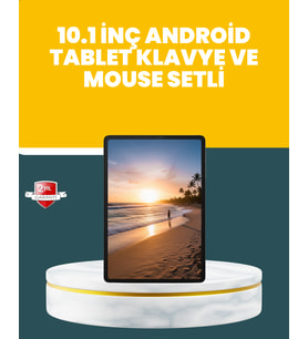 10.1 İnç IPS Ekranlı Android Tablet Bilgisayar Seti