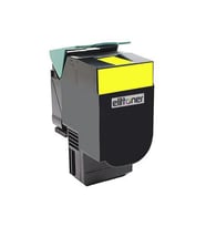 Elittoner 80C8SY0 - Lexmark CX310, CX410, CX510 Yellow (2K)