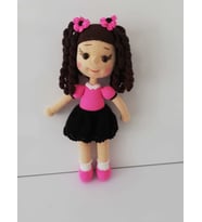 Selma Bebek Amigurumi Organik Oyuncak