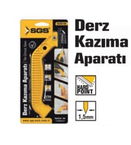 Sgs SGS616 Derz Kazıma Bıçağı Aparatı ve Ispatulası Yedek Bıçaklı
