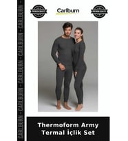 Thermoform Army Termal İçlik Set Kayak Giysisi Günlük İç Giyim Vücut Isı Koruma