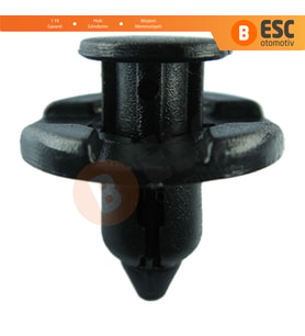Nissan 01553 09321 Toyota 90044 68320 İçin 10 Adet Tampon Klipsi