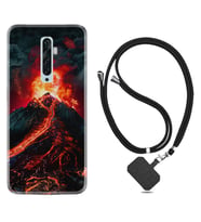 Oppo Reno 2Z 4 Lite 4 Pro 5 6 7 A31 Kılıf Boyun Askılı Silikon Yanardağ 1611