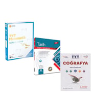 TYT Tarih Coğrafya Matematik Soru Bankası 3 Kitap Set