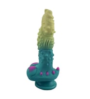 Censan Yeşil Mavi Canavar Dildo Model 2
