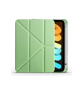 iPad Mini 2024 8,3 inç Uyumlu Kalem Bölmeli Stand Özellikli Katlanabilir Uyku Modu Özellikli Kılıf