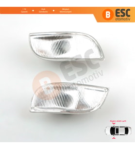 Renault Symbol MK3 Dacia Logan Sandero MK2 261653175R 261600977R İçin Ayna Sinyali Sağ ve Sol