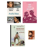 Arafta Düet - Selahattin Demirtaş - Bir Kürt Sevdim - Bir Kürd Prensi Mehemed - Not Defter Seti (Beyaz)