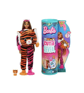 Barbie Cutie Reveal Bebekler Tropikal Orman Serisi Kaplan