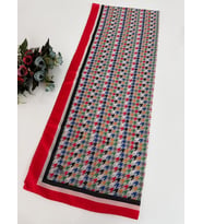 Quare Soft Pamuklu Desenli Şal LDSQ1008