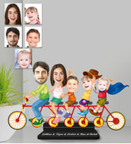 Kişiye Özel Aile Ahşap Biblo-3