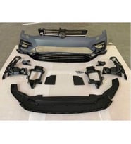Karva Volkswagen Golf 7 Için Golf 7.5 R Ön Tampon Panjur Seti