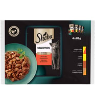 Yetişkin Etli Çeşitler 4'lü Paket Yaş Mama 340 g