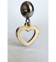 ÇELİK CHARM KALP ÇERÇEVE