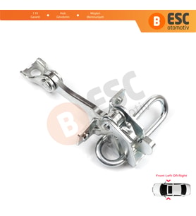 Fiat Panda MK2 169 2003-2012 51779914 İçin Ön Sağ veya Sol Kapı Gergi Yayı