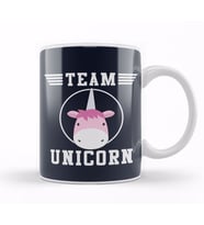 Team Unicorn Kupa Bardak Porselen