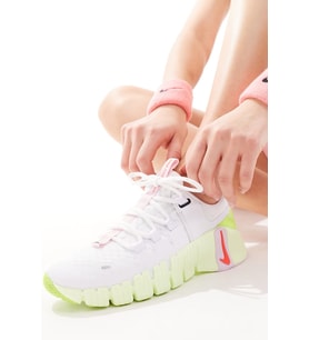 Nike Free Metcon 5 Training Shoes Kadın Yürüyüş Antrenman Ayakkabısı Beyaz-Yeşil