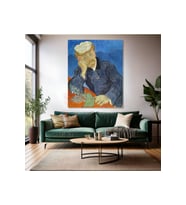 Van Gogh Kanvas Tablo Kanvas Duvar Tablosu Empresyonizm Tablo Dr-Paul-Gachet