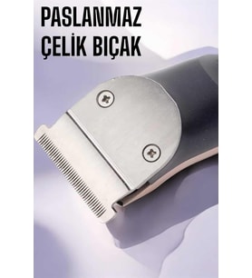 Paslanmaz Çelik Bıçaklı Hassas Çelik Bıçaklı Tıraş Makinesi