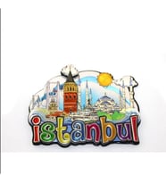 İstanbul Temalı Silikon Buzdolapı Süsü Magnet