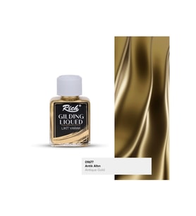 Yaldızlı Varak Likit, Antik Altın Rengi, 75 ml