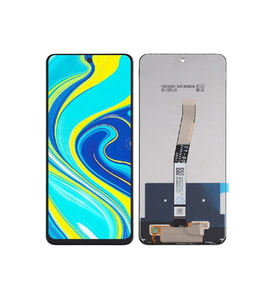 Xiaomi Redmi Note 9S ile Uyumlu Lcd Ekran Dokunmatik (Siyah)