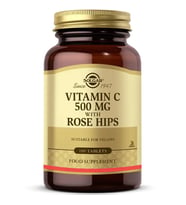 Solgar Vitamin C 500 Mg Rose Hips 100 Tablet