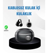 Açık Kulak Kablosuz Bluetooth Kulaklık – Konforlu Tasarım ve Uzun Süreli Kullanım