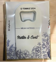 10 Adet Söz, Nişan, Nikah, Düğün Hediyesi Açacak Magnet Kart ve Ambalajlı Tek Tek (uznmg8)