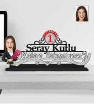 Kişiye Özel Nihayetinde Kolay Yetişmiyor Avukat Kadın Ahşap Biblo-4