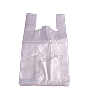 ŞeyliŞeyler - Hışır Market Poşeti Orta Boy 1 Paket (250 Adet) (Şeffaf)
