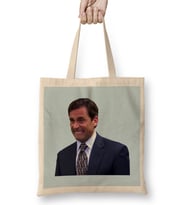 Crying Michael Scott Bez Çanta Uzun Saplı