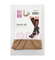 LYYN Daymod Venüs 40 Den Dizaltı Tül Çorap (Ten)