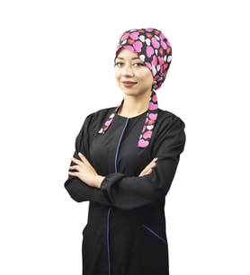 Pembe Kalpler Doktor Hemşire Hastane Aşçı Cerrahi Tesettür Bone
