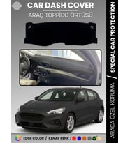 FORD FOCUS 4 (2017-2021) Torpido Örtüsü Ön Göğüs Torpido Koruma Tam Uyum Kaymaz Kolay Montaj