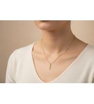 STİL İNCİSİ/XUPING JEWELRY I TAŞLI HARF KOLYE